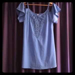 Peppermint beautiful blue dress